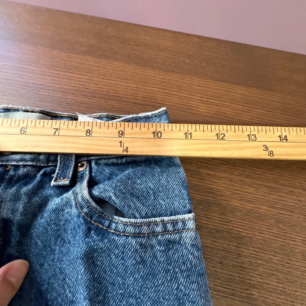 Gap Blue Jeans Easy Fit Kids Size 7 Slim Medium‎ Wash Straight Leg Denim